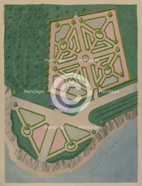 Ketteltas Estate, c. 1936. Creator: Helen Miller.