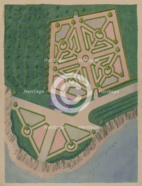 Ketteltas Estate, c. 1936. Creator: Helen Miller.