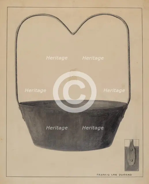 Kettle, 1935/1942. Creator: Francis Law Durand.