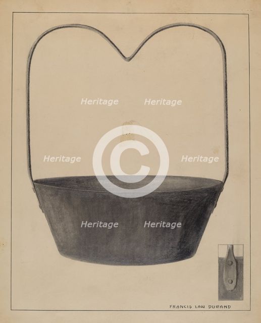 Kettle, 1935/1942. Creator: Francis Law Durand.