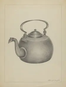 Kettle, 1935/1942. Creator: Rollington Campbell