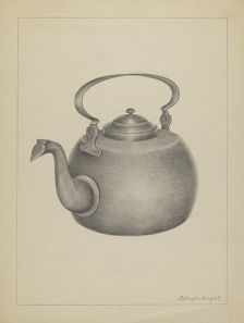 Kettle, 1935/1942. Creator: Rollington Campbell
