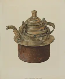 Kettle, 1938. Creator: Lloyd Charles Lemcke