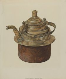 Kettle, 1938. Creator: Lloyd Charles Lemcke