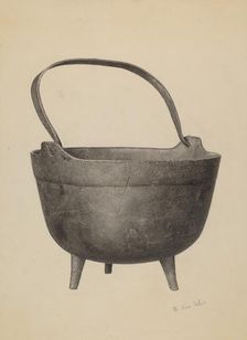 Kettle, c. 1940. Creator: Maurice Van Felix