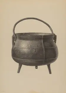 Kettle, c. 1940. Creator: Milton Grubstein