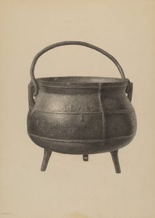 Kettle, c. 1940. Creator: Milton Grubstein