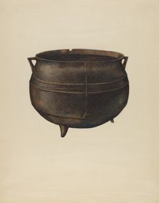 Kettle, c. 1940. Creator: Edward Albritton