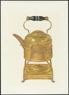 Kettle, c. 1934. Creator: Frank M Keane