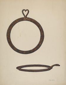 Kettle Ring, c. 1938. Creator: Frank McEntee