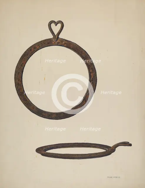 Kettle Ring, c. 1938. Creator: Frank McEntee.
