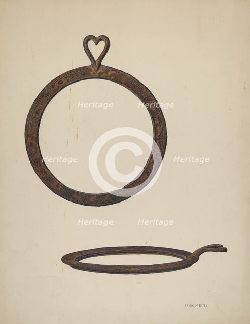 Kettle Ring, c. 1938. Creator: Frank McEntee.