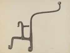 Kettle Tilter, c. 1939. Creator: Jacob Lipkin