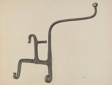 Kettle Tilter, c. 1939. Creator: Jacob Lipkin