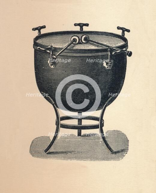 'Kettledrum (Tympani)', 1895. Creator: Unknown.