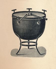 Kettledrum (Tympani) 1895. Creator: Unknown
