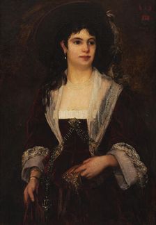 Ketty Rindskopf, c1870s. Creator: Ernst Josephson