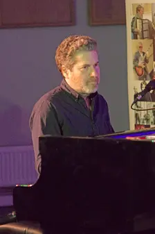 Kevin Hays, Kevin Hays-Jorge Rossy Duo, Watermill Jazz Club, Dorking, Surrey, Jan 2025. Creator: Brian O'Connor