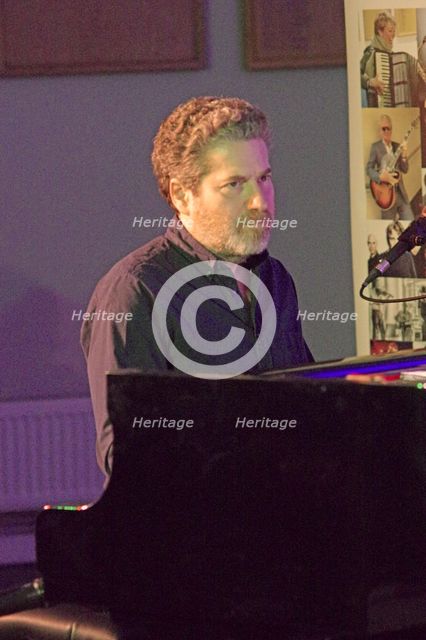 Kevin Hays, Kevin Hays-Jorge Rossy Duo, Watermill Jazz Club, Dorking, Surrey, Jan 2025. Creator: Brian O'Connor.