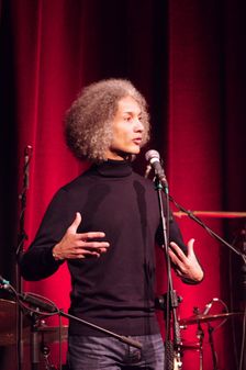 Kevin LeGendre, Ropetackle Arts Centre, Shoreham, West Sussex, Jan 2016. Artist: Brian O'Connor