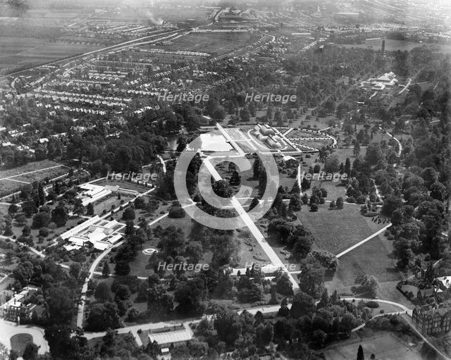 Kew Gardens, Richmond upon Thames, London, 1920. Artist: Aerofilms.