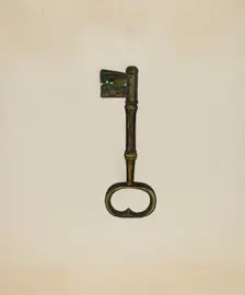 Key, 1935/1942. Creator: Edna C. Rex