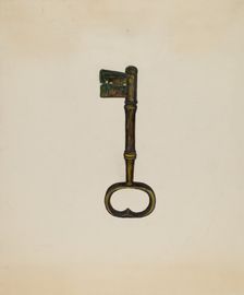 Key, 1935/1942. Creator: Edna C. Rex