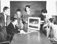 Key members of the XS 1 research team, USA, January 1948. Creator: Unknown