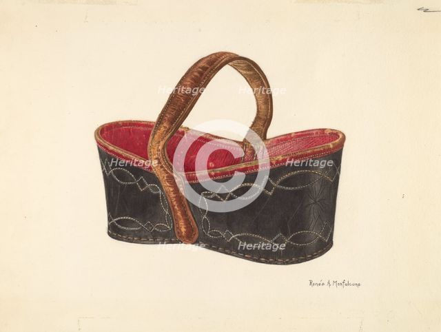 Key Basket, c. 1941. Creator: Renee A. Monfalcone.