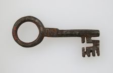 Key, French (?), 13th or 14th century (?). Creator: Unknown