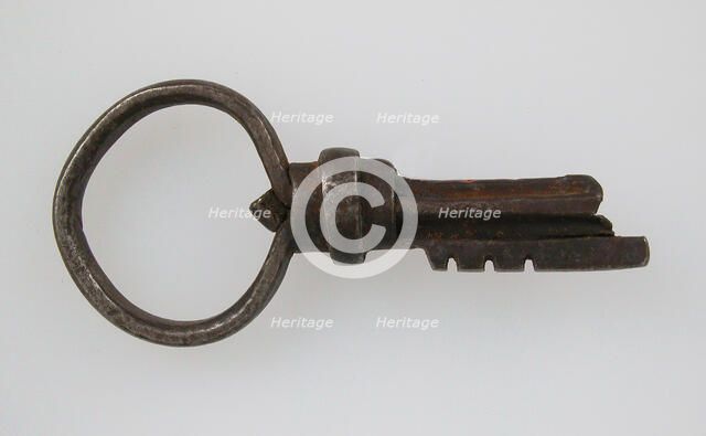 Key, German, 15th century. Creator: Unknown.