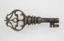 Key, German, 15th century. Creator: Unknown