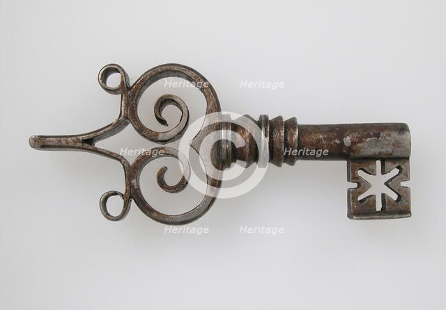 Key, German, 15th century. Creator: Unknown.
