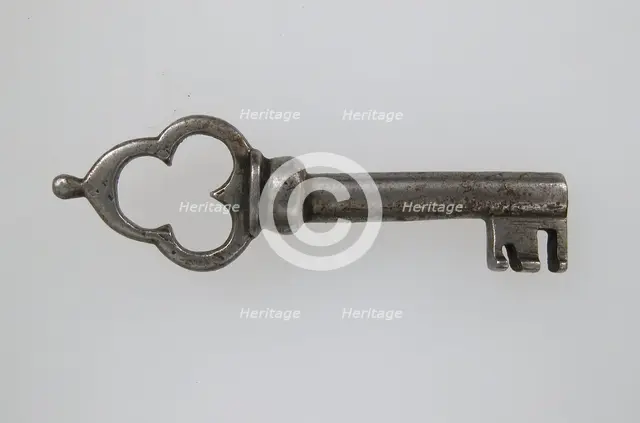 Key, German, 15th century. Creator: Unknown.