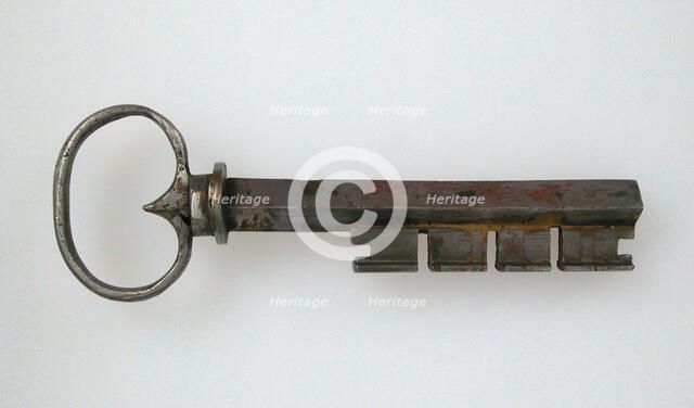 Key, German, 15th century. Creator: Unknown.