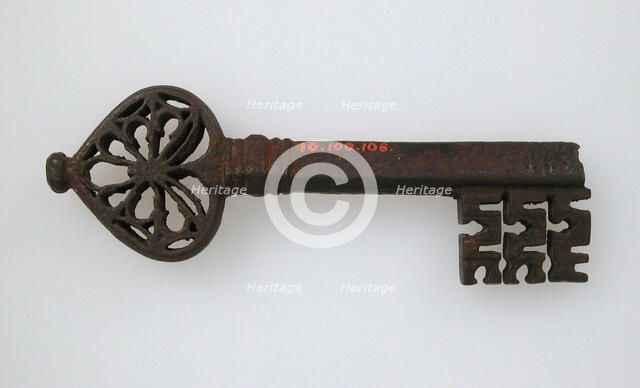Key, German, 15th century. Creator: Unknown.