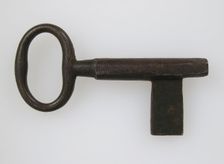 Key, German, 15th century. Creator: Unknown
