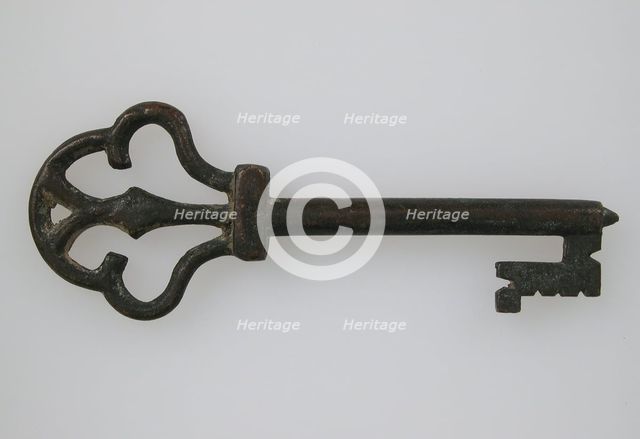Key, German or South Netherlandish, 15th century. Creator: Unknown.