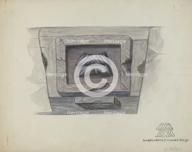 Keystone Design, c. 1936. Creator: William Herbert.