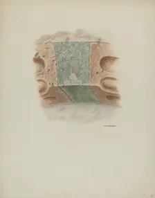 Keystone in Arch, 1939. Creator: Randolph F Miller