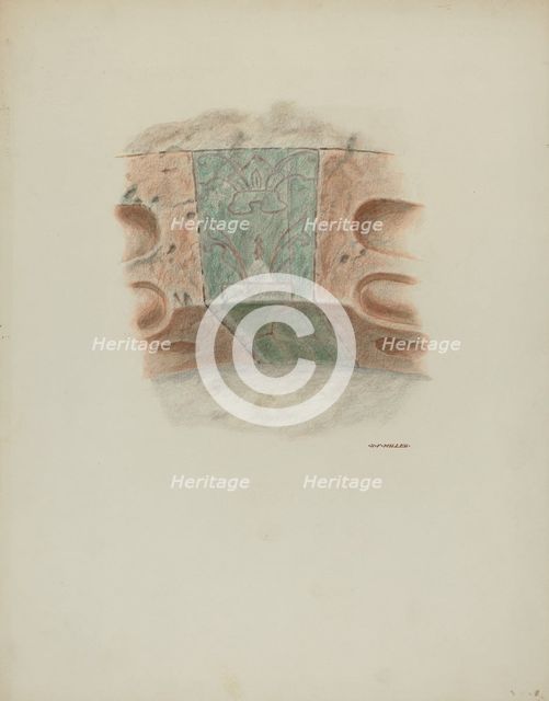 Keystone in Arch, 1939. Creator: Randolph F Miller.