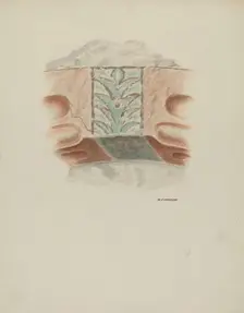 Keystone, Painted, 1939. Creator: Randolph F Miller