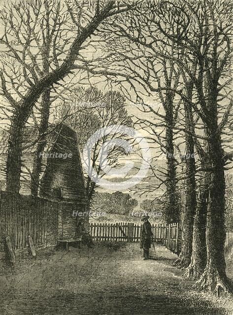 'Keat's Seat, Old Well Walk', c1818, (c1876). Creator: Unknown.