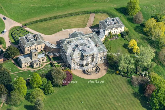 Kedleston Hall, an 18th century country house, Derbyshire, 2025. Creator: Robyn Andrews.