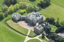 Kedleston Hall, an 18th century country house, Derbyshire, 2025. Creator: Robyn Andrews