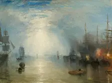 Keelmen Heaving in Coals by Moonlight, 1835. Creator: JMW Turner