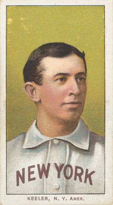 Keeler, New York, American League, from the White Border series (T206) for the American..., 1909-11. Creator: American Tobacco Company