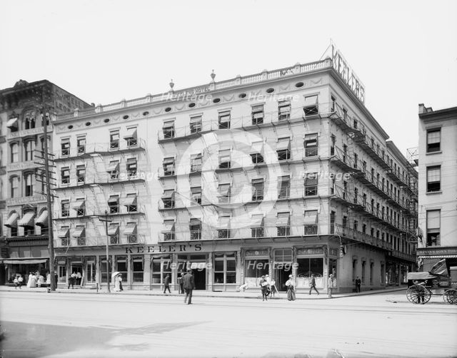 Keeler's Hotel, Albany, N.Y., c1908. Creator: Unknown.