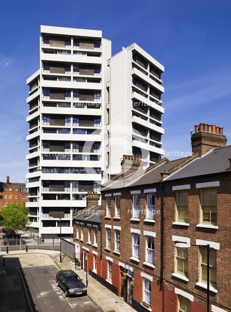 Keeling House, Claredale Street, Bethnal Green, Tower Hamlets, London, 2011. Artist: James O Davies.