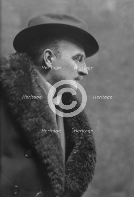 Keeling, Robert Lee, Mr., portrait photograph, 1915 Feb. 4. Creator: Arnold Genthe.